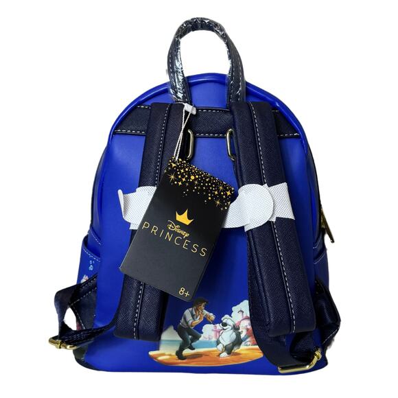 NWT Disney Parks x LOUNGEFLY The Little Mermaid Ariel Scene Mini Backpack RARE - Picture 4 of 10